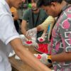 Glucose Water + Watermelon Distribution